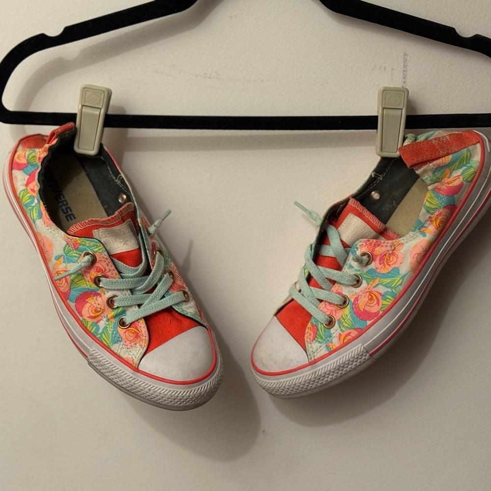Converse Chuck Taylor Floral Low Top- Custom Tropical Print